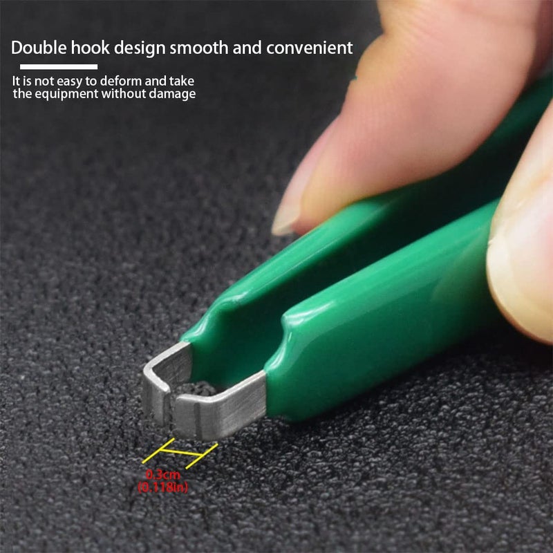 Gikfun Antistatic Clip Pliers Switches Circuit Board PLCC PCB IC Chip Puller Extractor Removal Tool for Arduino (Pack of 2pcs) EK1825x2 - Image 3